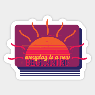Sunrise Everyday [Hazy] Sticker